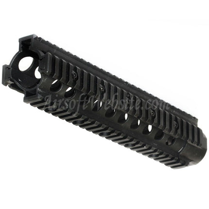 Système de rail de garde-main CYMA 10,5 pouces 265 mm en aluminium pour fusils CYMA G&amp;P VFC King Arms Tokyo Marui M4 AEG GBB Airsoft noir