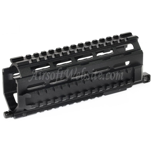 Système de rail de garde-main en aluminium CYMA 170 mm pour fusils AEG CYMA Tokyo Marui SIG 552 Airsoft Noir