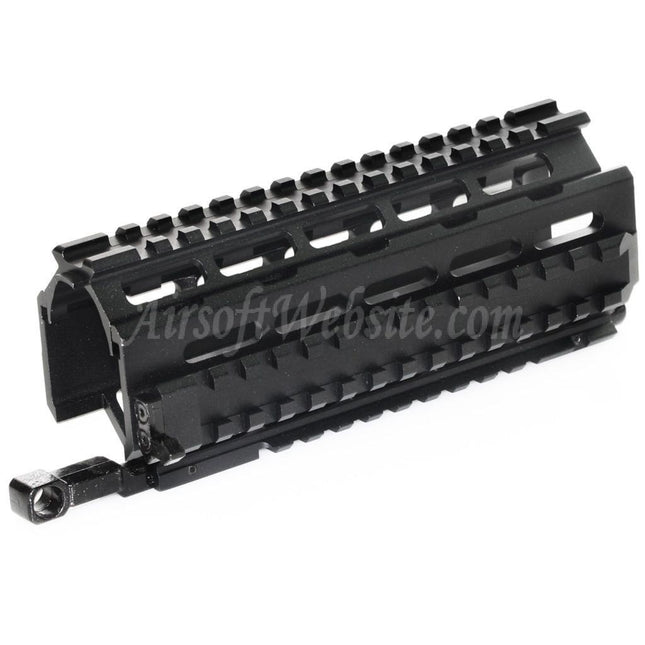 Système de rail de garde-main en aluminium CYMA 170 mm pour fusils AEG CYMA Tokyo Marui SIG 552 Airsoft Noir