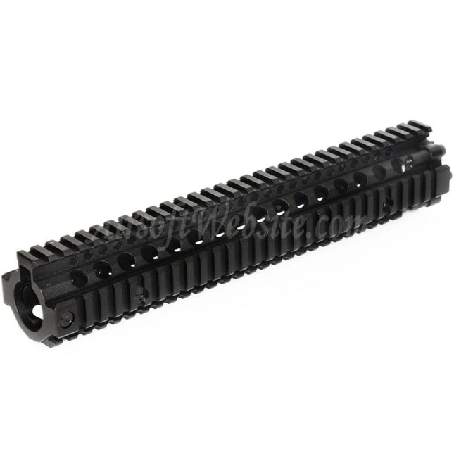 Système de rail de garde-main CYMA 304 mm en aluminium style MK18 RAS pour fusils CYMA M4 M16 AEG Airsoft noir