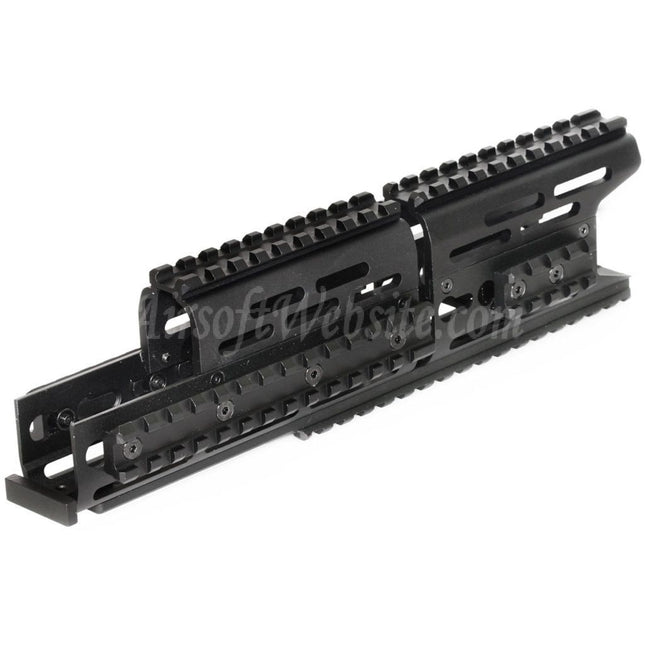 CYMA 276mm aluminium AK modulaire KeyMod RIS système de garde-mains pour CYMA E &amp; L Tokyo Marui AK série AEG fusils Airsoft noir