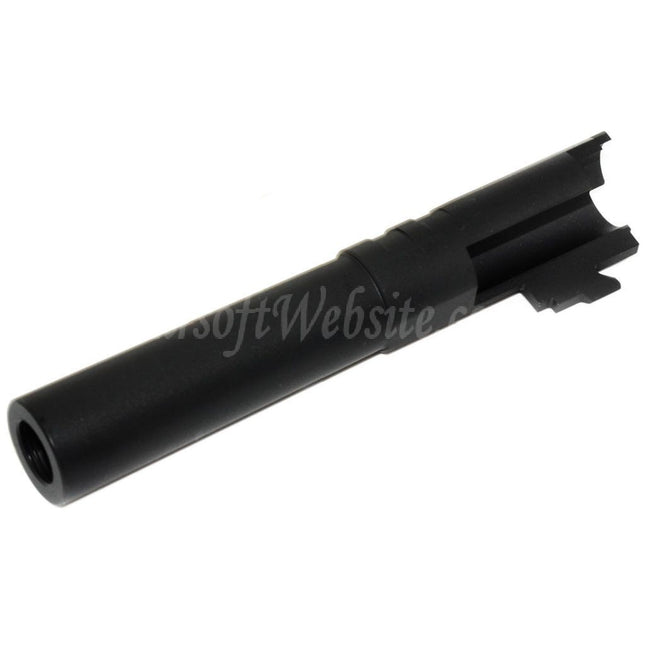 Canon extérieur en acier inoxydable 5KU 4,3 pouces + 11 mm CW pour pistolets Tokyo Marui Hi-Capa 4,3 GBB Airsoft
