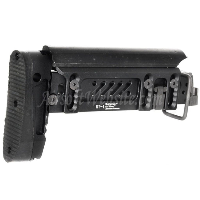 Crosse pliante latérale 5KU PT-1 AK pour fusils CYMA D-Boys LCT GHK Tokyo Marui AK Series AEG GBB Airsoft Noir