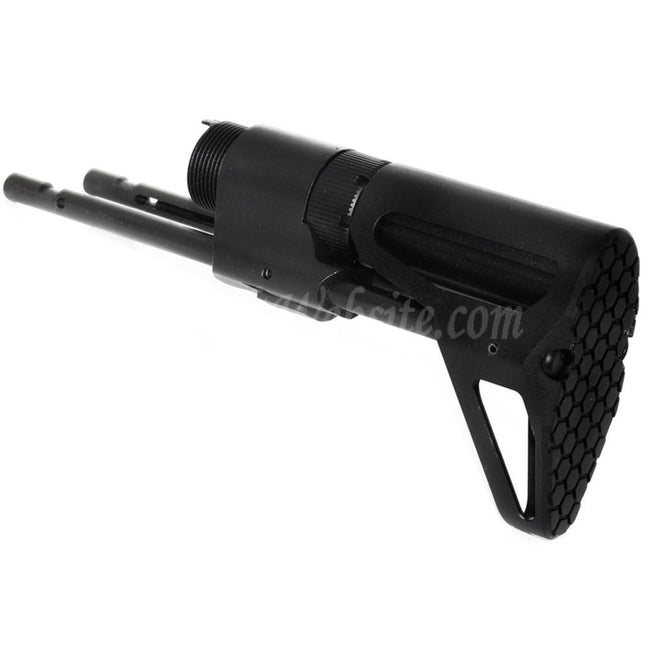 Crosse coulissante rétractable 5KU PDW pour fusils GHK VFC WE (WE-TECH) WA M4 série GBB Airsoft Noir