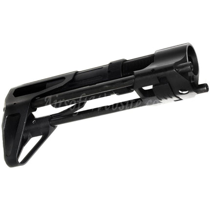 Crosse coulissante rétractable 5KU PDW pour fusils Tokyo Marui M4 MWS GBB Airsoft Noir