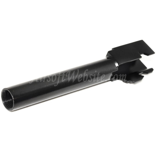 APS 115mm/118mm Outer Barrel -12mm CCW for APS SHARK Series 6mm 4.5mm GBB Pistols Airsoft Black
