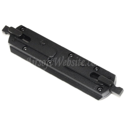 Airsoft Website 7-Slots Rail Section M-LOK QD Mount Black