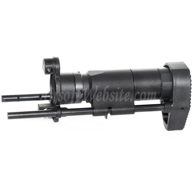 Crosse rétractable coulissante PDW 6 positions pour fusils AEG Tokyo Marui série MP5K, noir, site web Airsoft