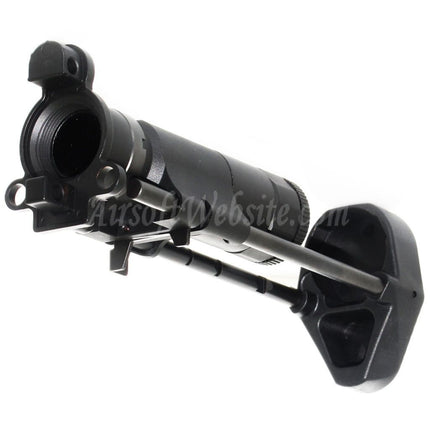 Crosse rétractable coulissante PDW 6 positions pour fusils AEG Tokyo Marui série MP5K, noir, site web Airsoft