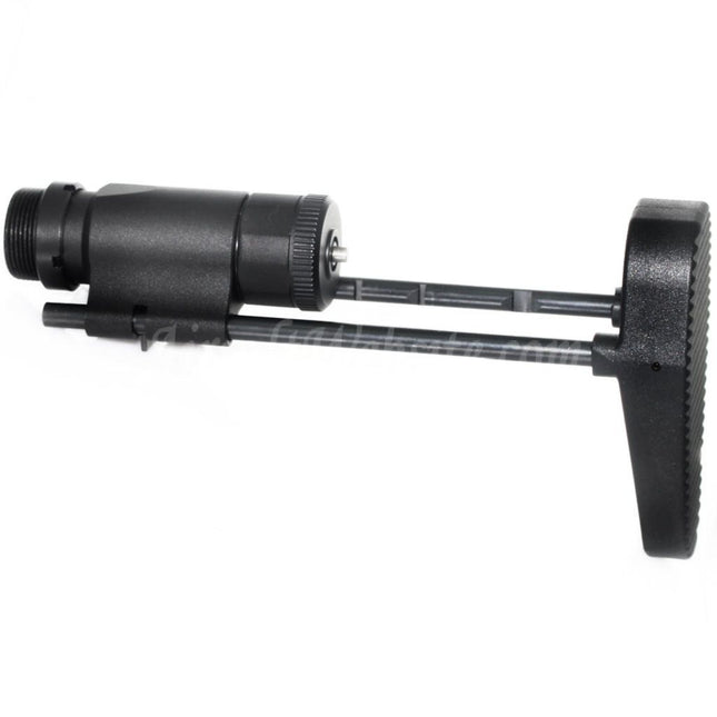 Crosse rétractable coulissante PDW 6 positions pour fusils AEG Tokyo Marui série M4, noir, site web Airsoft
