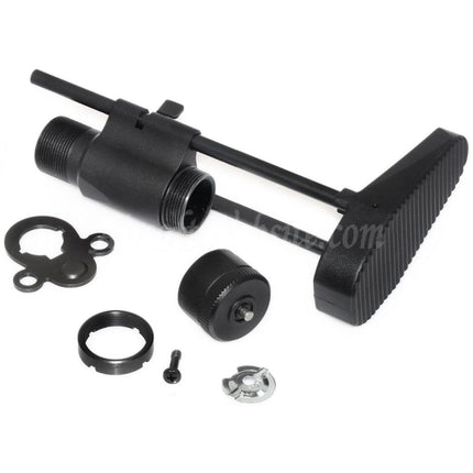 Airsoft Website 6-Position PDW Retractable Sliding Stock for Tokyo Marui M4 Series AEG Rifles Black