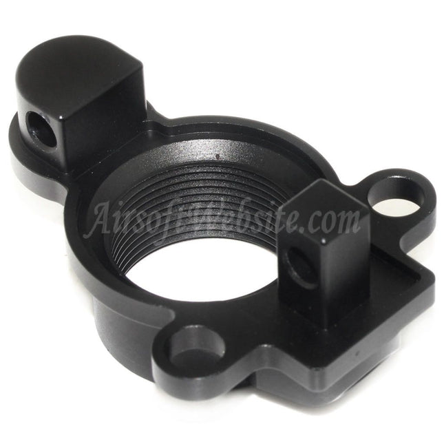 Adaptateur de crosse CYMA CNC M4 Type-B avec support de sangle QD pour fusils AEG Tokyo Marui MP5K Airsoft Noir