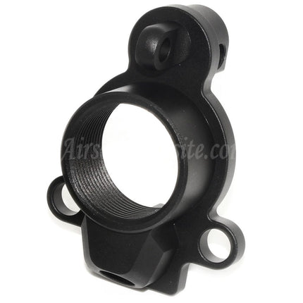 CYMA CNC M4 Stock Adaptor Type-A with QD Sling Mount for Tokyo Marui MP5K AEG Rifles Airsoft Black