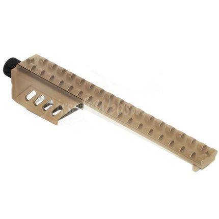 Rail de fixation pour extension de canon CYMA 187 mm pour pistolets AEG CYMA CM127 G18C AEP Airsoft