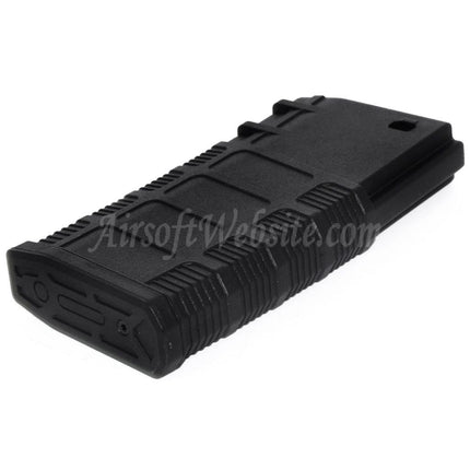 Chargeur CYMA Mid-Cap 130 et 170 coups pour fusils AEG A&amp;K / CYMA / G&amp;P / JG / Golden Eagle / Tokyo Marui SR25 Series, noir