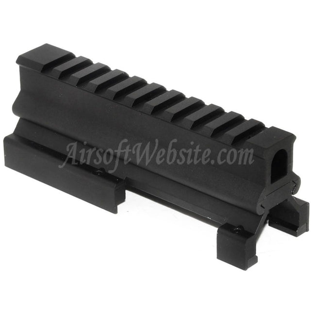 Kit de montage de lunette de visée CYMA 130 mm haut/bas 20 mm pour fusils AEG CYMA Tokyo Marui VFC MP5 série GBB Airsoft noir