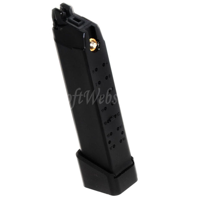 DOUBLE BELL 25rd Gas Magazine for G17 G18C G34 G35 G-Series GBB Pistols Airsoft Black