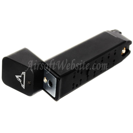 Chargeur à gaz DOUBLE BELL 25 coups pour pistolets G17, G18C, G34, G35, série G, GBB, Airsoft, noir