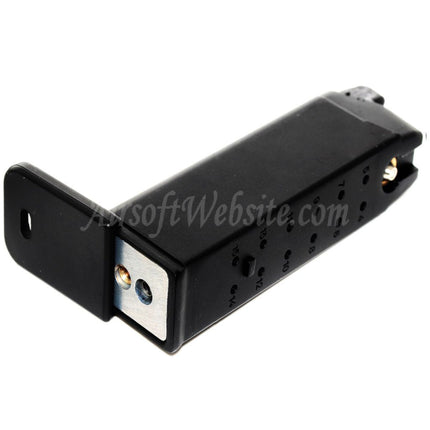 Chargeur à gaz DOUBLE BELL 20 coups pour pistolets GBB série G19, G23, G26, Airsoft, noir