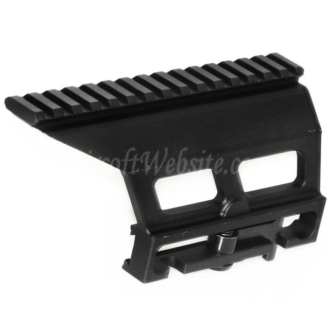 Support de lunette de visée CYMA 155 mm en aluminium avec rail QD pour fusils AEG SVD série AK, noir