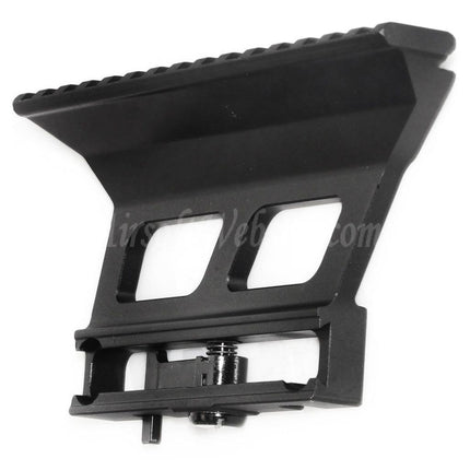 Support de lunette de visée CYMA 155 mm en aluminium avec rail QD pour fusils AEG SVD série AK, noir