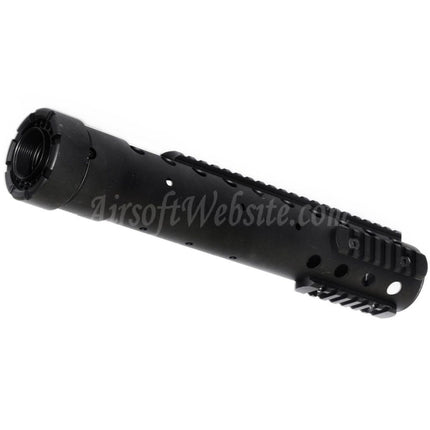 CYMA Rail de garde-main flottant en aluminium MK12 SPR Mod 0 323 mm pour fusils AEG série M4 M16 Airsoft Noir