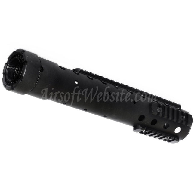 CYMA Rail de garde-main flottant en aluminium MK12 SPR Mod 0 323 mm pour fusils AEG série M4 M16 Airsoft Noir