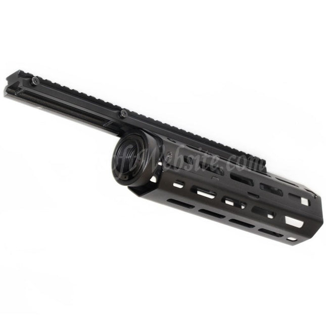 Système de rail de garde-main CYMA 360 mm M-LOK pour fusils AEG série M4 M16 Airsoft Noir