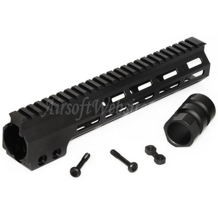 CYMA 267mm 10.5" Inches MK16 M-LOK Handguard Rail System for M4 M16 Series AEG Rifles Airsoft Black