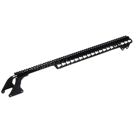CYMA 537mm Aluminium KeyMod Top Rail System For CYMA Tokyo Marui M870 Series Shotgun Airsoft Black