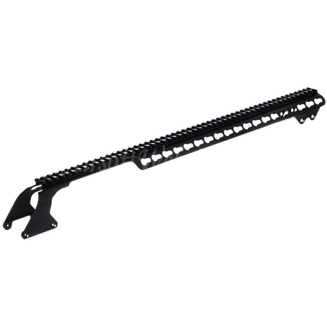 Rail supérieur KeyMod en aluminium CYMA 537 mm pour fusil de chasse CYMA Tokyo Marui série M870, noir