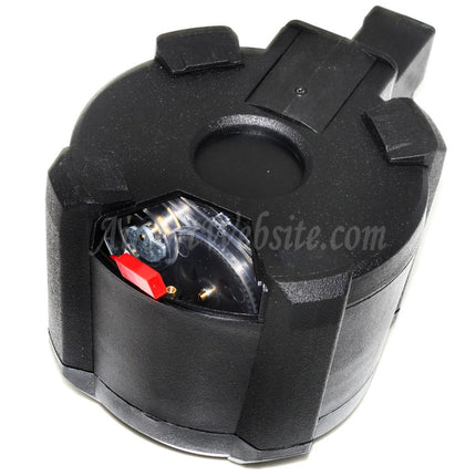 BATTLEAXE 1400rd Electric Drum Magazine For MP5 Series AEG Rifles Airsoft Black