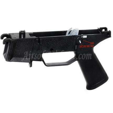 Airsoft Website Polymer Lower Body Receiver Grip Frame For Umarex S&T H&K UMP 45 Series AEG Rifles Black