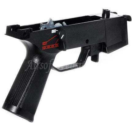 Airsoft Website Polymer Lower Body Receiver Grip Frame For Umarex S&T H&K UMP 45 Series AEG Rifles Black