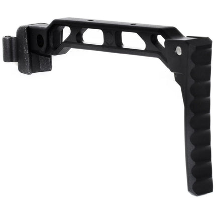 5KU 198mm AB-8R Style With Folding Buttplate Stock For D-Boys GHK LCT CYMA AK Series Rifles Airsoft Black