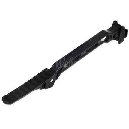 5KU 198mm AB-8R Style With Folding Buttplate Stock For D-Boys GHK LCT CYMA AK Series Rifles Airsoft Black