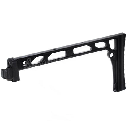 Crosse à plaque de couche 5KU 206 mm style SS-8 pour fusils D-Boys GHK LCT CYMA AK Series Airsoft Noir