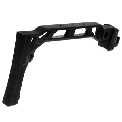 Crosse à plaque de couche 5KU 206 mm style SS-8R pour fusils D-Boys GHK LCT CYMA AK Series Airsoft Noir