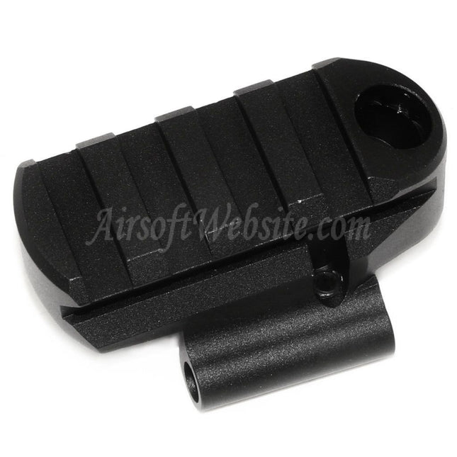 Adaptateur de base de crosse Picatinny 5KU M1913 avec trou pour sangle QD pour fusils E&amp;L série AK Airsoft, noir
