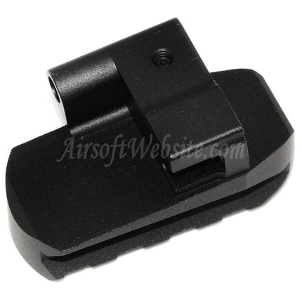 5KU M1913 Picatinny Rail Stock Base Adaptor with QD Sling Hole For E&L AK Series Rifles Airsoft Black