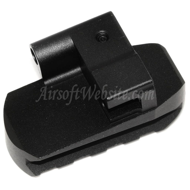Adaptateur de base de crosse Picatinny 5KU M1913 avec trou pour sangle QD pour fusils E&amp;L série AK Airsoft, noir