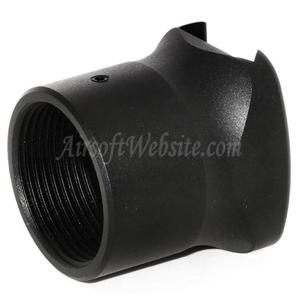 Adaptateur de tube tampon de crosse 5KU M4 pour fusils AEG Cybergun SIG MCX/MPX, noir