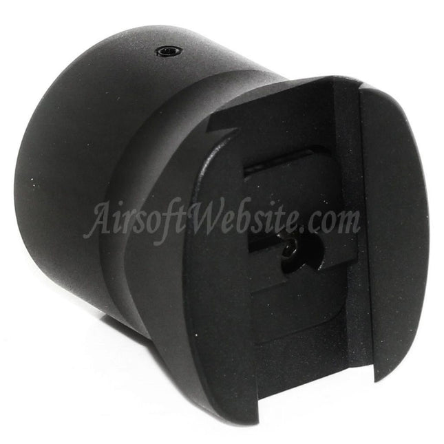 Adaptateur de tube tampon de crosse 5KU M4 pour fusils AEG Cybergun SIG MCX/MPX, noir