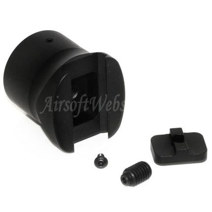 Adaptateur de tube tampon de crosse 5KU M4 pour fusils AEG Cybergun SIG MCX/MPX, noir