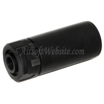 5KU 92mm Mini Suppressor Silencer with Spitfire Tracer For -14mm CCW Counter-Clockwise Thread Barrel Rifles Airsoft