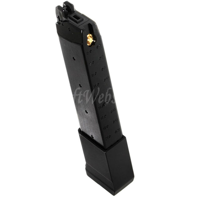 APS EMG 34rd Co2 Magazine for G17 G18C G34 G35 G-Series GBB Pistols Airsoft Black