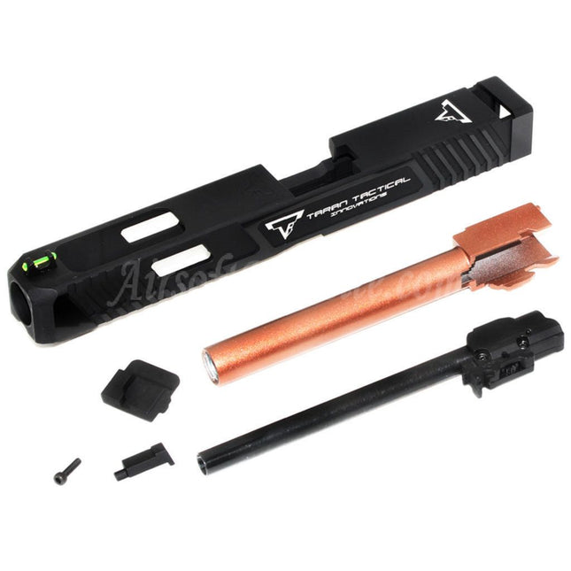 Ensemble de glissières de canon APS EMG TTI CNC Combat Master pour pistolets SAI BLU Series APS ACP601 Tokyo Marui G17 GBB Airsoft