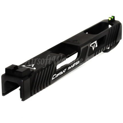 Ensemble de glissières de canon APS EMG TTI CNC Combat Master pour pistolets Elite Force VFC Umarex G17 Gen4 GBB Airsoft