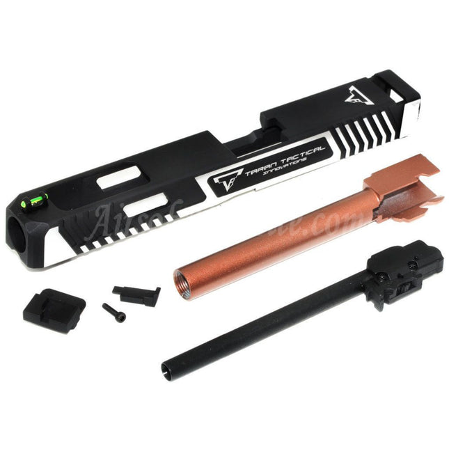 Ensemble de glissières de canon APS EMG TTI CNC Combat Master pour pistolets SAI BLU Series APS ACP601 Tokyo Marui G17 GBB Airsoft