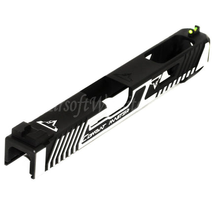 Ensemble de glissières de canon APS EMG TTI CNC Combat Master pour pistolets Elite Force VFC Umarex G17 Gen4 GBB Airsoft